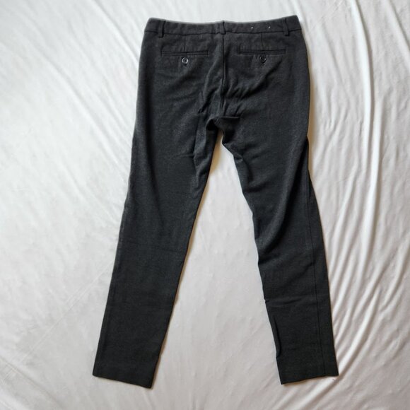 Dalia Collection Dark Gray Modern Fit Slim Ankle Trousers - Picture 6 of 7